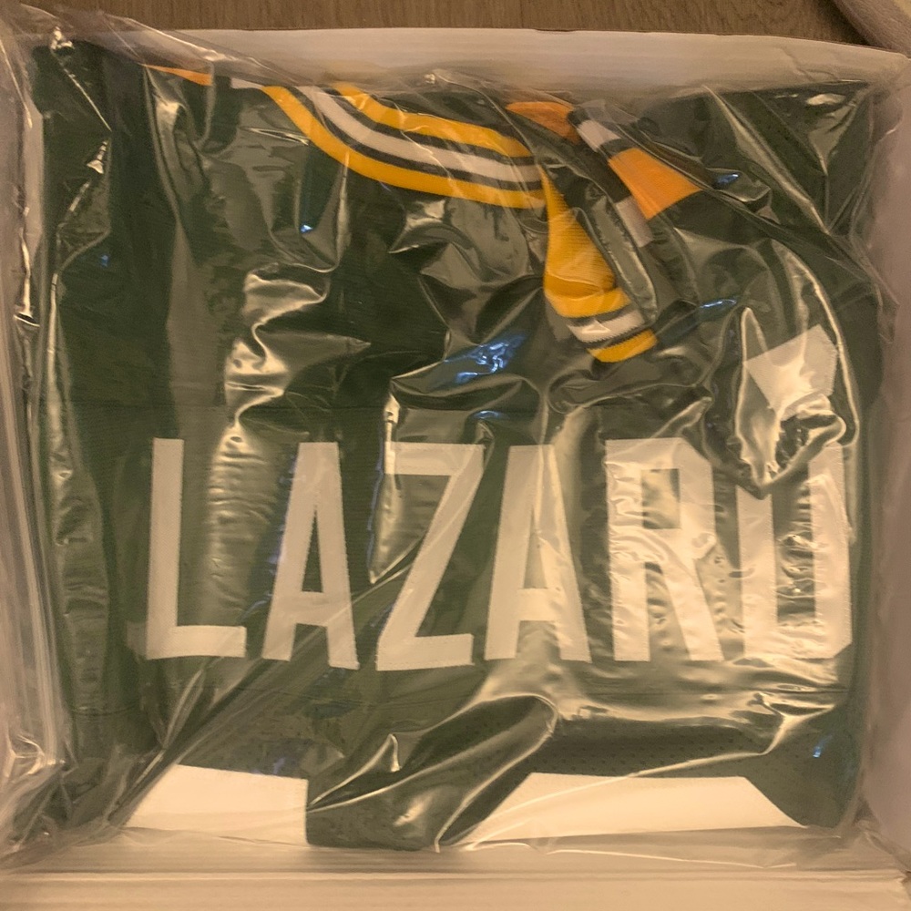 Allen Lazard autographed jersey
